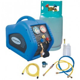 Mastercool 69100 Complete AC Recovery System with oil-less motor