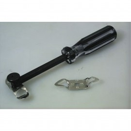 Lisle 47000 Windshield Locking Strip Tool, with two double-ended tips and swivel tip