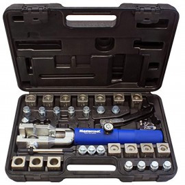 Mastercool 72475 Hydraulic Flaring Tool Set, 3/16" to ½" and 4.75 to 10 mm