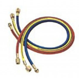 Mastercool 84336 Hose Set, 36", ½" ACME-F x 14 mm-M auto fittings