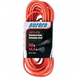 Aurora Tools XC633 Extension Cord, SJTW, 50'
