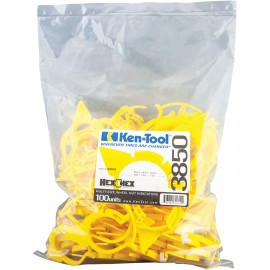 Ken-Tool 30604 Loose Wheel Nut Indicator, 1-1/2" to 2", Yellow