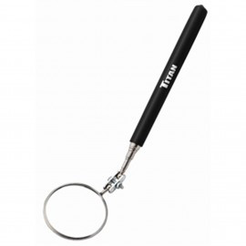 Titan 11193 Telescoping Inspection Mirror, 2" diameter, 9-1/2 to 28"