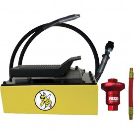 ESCO 10877C Air Hydraulic Pump, 5-qt metal reservoir