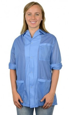 DESCO 74302 Statshield Smock, medium, blue