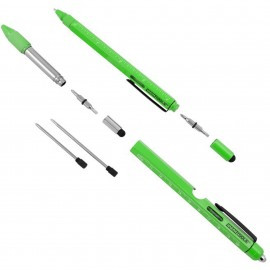 GreatNeck Tools 22670 Multi-Function Pen Set with LED light, aluminum