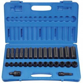 Grey Pneumatic 1430MRD Impact Socket Set, ½" drive, metric
