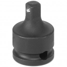Grey Pneumatic 1138A Impact Adapter, 3/8" to ½", friction ball