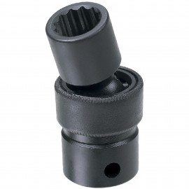 Grey Pneumatic 1112UM Universal Socket, 3/8" drive, 12 mm