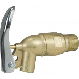 Kleton PE365 Self-Closing Faucet, &frac34;", for non-flammable liquids