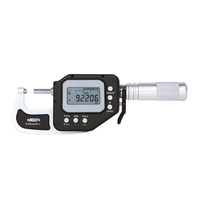 Insize 3350-25Wl High Precision Wireless Electronic Snap Gage, 0-1"/0-25Mm, Graduation .00001"/0.0002Mm Insize 3350-25Wl High Precision Wireless Electronic Snap Gage, 0-1"/0-25Mm, Graduation .00001"/0.0002Mm