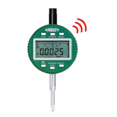 Insize 2134-101E Wireless High Precision Electronic Indicator (Flat Back), .5"/12.7Mm, Graduation.00001"/0.0002Mm Insize 2134-101E Wireless High Precision Electronic Indicator (Flat Back), .5"/12.7Mm, Graduation.00001"/0.0002Mm