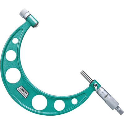 Insize 3206-300A Outside Micrometer With Interchangeable Anvils, 150-300Mm Insize 3206-300A Outside Micrometer With Interchangeable Anvils, 150-300Mm