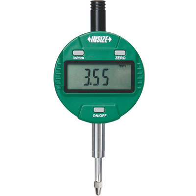 Insize 2112-101E Electronic Indicator, .5"/12.7Mm, Resolution .00005"/0.001Mm Insize 2112-101E Electronic Indicator, .5"/12.7Mm, Resolution .00005"/0.001Mm