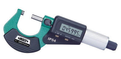 Insize 3102-175E Electronic Outside Micrometer, Ip54, 6-7"/150-175Mm