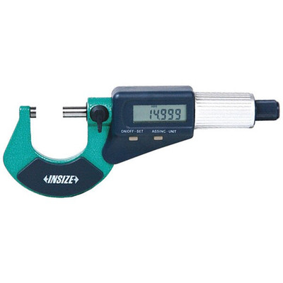Insize 3109-25A Electronic Outside Micrometer, 0-25Mm/ 0-1"
