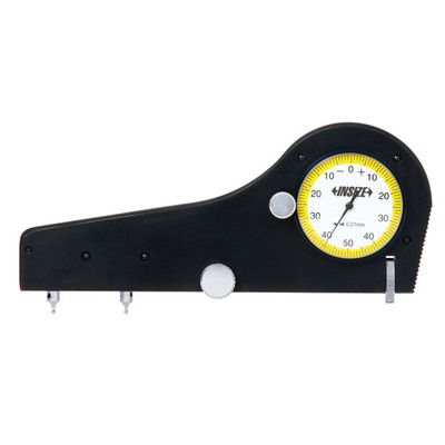 Insize 2235-4E Internal Thread Pitch Measuring Instrument, 0.5-4"/12.7-101.6Mm, Dial Indicator Graduation .0005" Insize 2235-4E Internal Thread Pitch Measuring Instrument, 0.5-4"/12.7-101.6Mm, Dial Indicator Graduation .0005"