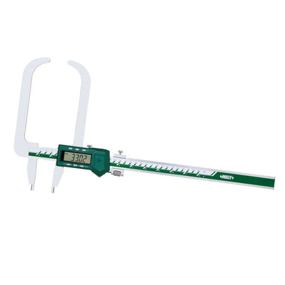 Insize 1536-300 Electronic Wall Thickness Caliper, 0-12"/0-300Mm, .0005"/0.01Mm