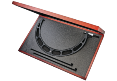 Starrett 436.1XRLZ-24 Outside Micrometer, Ratchet, 23-24"