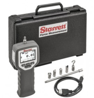 Starrett DFG-20 Digital Force Gauge, 100 N (20 lbf), 5,000:1
