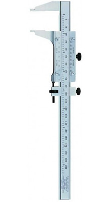 Starrett 123EMZ-6 Master Vernier Caliper, 0.02mm Graduation
