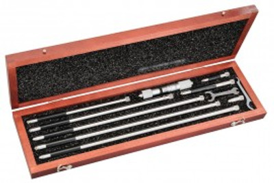 Starrett 823DZ Tubular Inside Micrometer with case, 4 to 32" range, 0.001" graduations