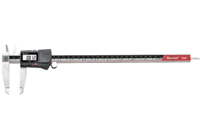 Starrett EC799B-12/300 Electronic Caliper with output, 0 to 12", stainless steel