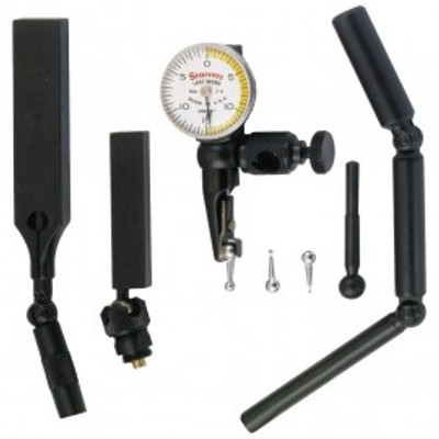Starrett 711LCSZ Last Word Dial Test Indicator with attachments, 0.03" range, 0 to 15 to 0 reading Starrett 711LCSZ Last Word Dial Test Indicator with attachments, 0.03" range, 0 to 15 to 0 reading