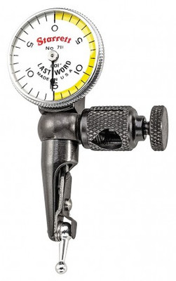 Starrett 711FSZ Last Word Dial Test Indicator, 0.03" range, 0 to 15 to 0 reading Starrett 711FSZ Last Word Dial Test Indicator, 0.03" range, 0 to 15 to 0 reading