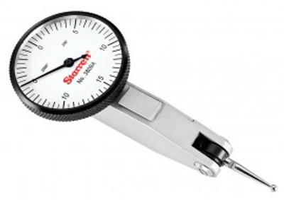 Starrett 3809A Dial Test Indicator with dovetail mount, 0.03" range Starrett 3809A Dial Test Indicator with dovetail mount, 0.03" range