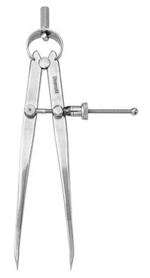 Starrett 83B-6 Yankee Spring-Type Outside Divider, 6", quick-spring nut