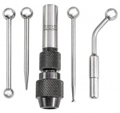 Starrett S828HZ Wiggler/Center Finder with 4 attachments Starrett S828HZ Wiggler/Center Finder with 4 attachments
