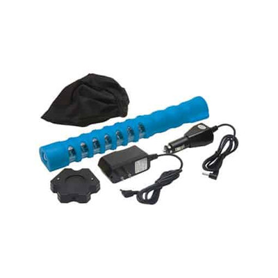 Aervoe Baton Traffic Flare - single flare with Red & Blue LEDs