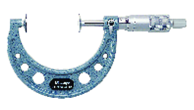 Mitutoyo 123-103 Disc Micrometer Hardened Steel, 50 to 75 mm