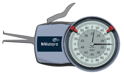 Mitutoyo 209-351 Dial Caliper Gauge Internal Type Series 209 Mitutoyo 209-351 Dial Caliper Gauge Internal Type Series 209
