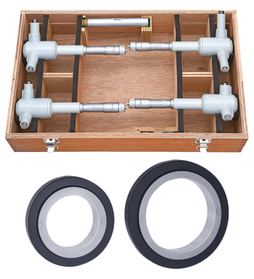 Mitutoyo 368-994 Holtest Type II Vernier Inside Micrometer 100-200mm Mitutoyo 368-994 Holtest Type II Vernier Inside Micrometer 100-200mm