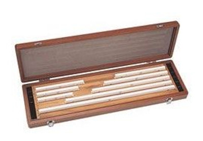Mitutoyo 516-702-26 Metric Gauge Block Rectangular Steel Set, Grade 0, 8