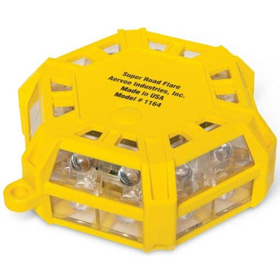 Aervoe Super Road Flare - single flare with Amber LEDs Aervoe Super Road Flare - single flare with Amber LEDs