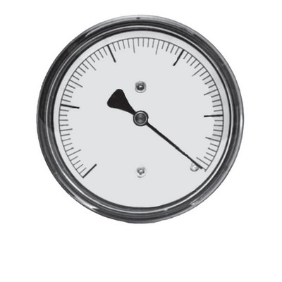 Winters PLP340V, LOW PRESSURE 2.5" 0-15" H20 VAC 1/4 BACK,