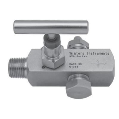 Winters NVA3201N, NVA,MULTIPORT,SS NACE,1/2Mx1/2FNPT,HARD,10K, NEEDLE VALVE