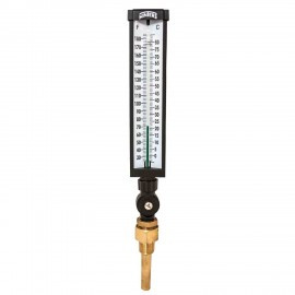 Winters TIM104A Industrial 9" Thermometer, 3.5" Aluminum Case, 30 to 180&deg;F (0 to 80&deg;C)