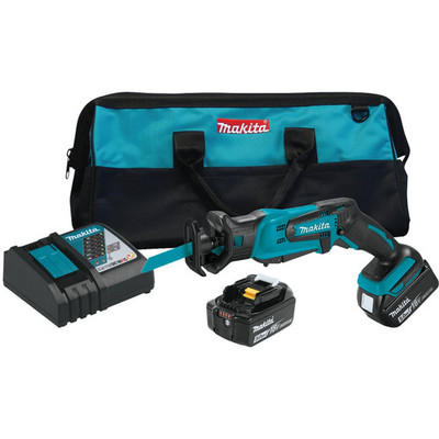 Makita XRJ01T 18V LXT Li-Ion Cordless Compact Reciprocating Saw Kit, 5.0 Ah Makita XRJ01T 18V LXT Li-Ion Cordless Compact Reciprocating Saw Kit, 5.0 Ah
