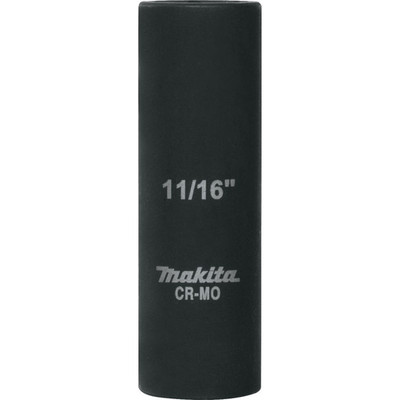 Makita A-96285 11/16" Deep Well Impact Socket, 1/2" Drive Makita A-96285 11/16" Deep Well Impact Socket, 1/2" Drive