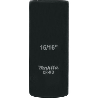 Makita A-96322 15/16" Deep Well Impact Socket, 1/2" Drive Makita A-96322 15/16" Deep Well Impact Socket, 1/2" Drive