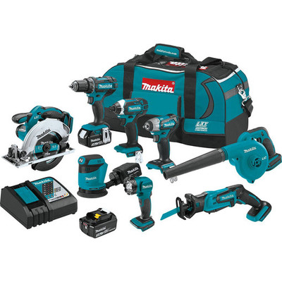 Makita XT801X1 18V LXT Lithium-Ion Cordless 8-Pc. Combo Kit (3.0Ah) Makita XT801X1 18V LXT Lithium-Ion Cordless 8-Pc. Combo Kit (3.0Ah)