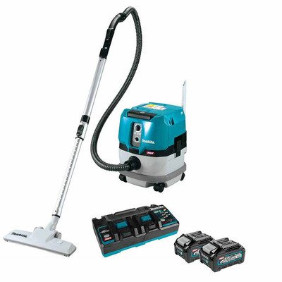 Makita GCV01PM 40V max XGT Brushless Cordless 2.1 Gallon Wet/Dry Dust Extractor/Vacuum Kit (4.0Ah) Makita GCV01PM 40V max XGT Brushless Cordless 2.1 Gallon Wet/Dry Dust Extractor/Vacuum Kit (4.0Ah)