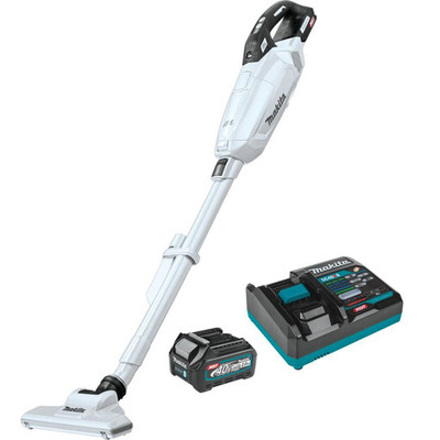 Makita GLC02R1 40V max XGT Brushless Cordless 4-Speed Compact Stick Vacuum Kit, w/ Dust Bag (2.0Ah) Makita GLC02R1 40V max XGT Brushless Cordless 4-Speed Compact Stick Vacuum Kit, w/ Dust Bag (2.0Ah)