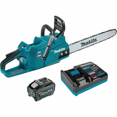 Makita GCU04T1 40V max XGT Brushless Cordless 18" Chain Saw Kit (5.0Ah) Makita GCU04T1 40V max XGT Brushless Cordless 18" Chain Saw Kit (5.0Ah)
