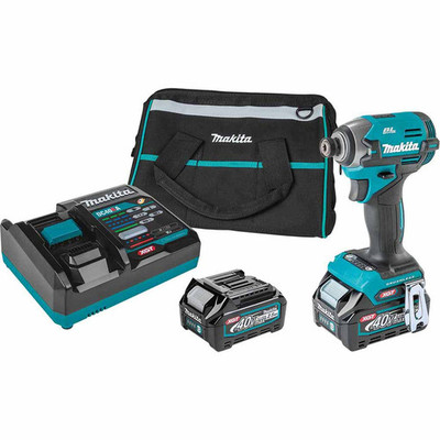 Makita GDT02D 40V max XGT Brushless Cordless 4-Speed Impact Driver Kit (2.5Ah) Makita GDT02D 40V max XGT Brushless Cordless 4-Speed Impact Driver Kit (2.5Ah)