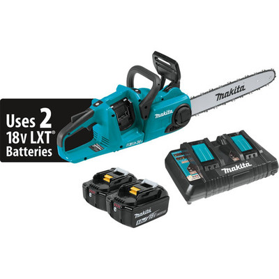 Makita XCU04PT 18V X2 (36V)Lithium-Ion Brushless Cordless 16" Chain Saw Kit Makita XCU04PT 18V X2 (36V)Lithium-Ion Brushless Cordless 16" Chain Saw Kit